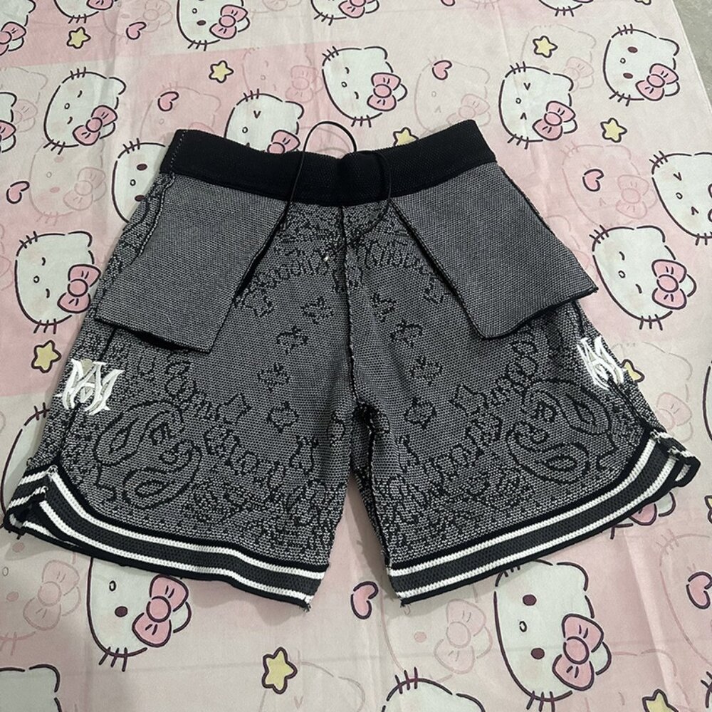 Amiri Pattern Embroidered Knitted Shorts - Picture 7 of 7